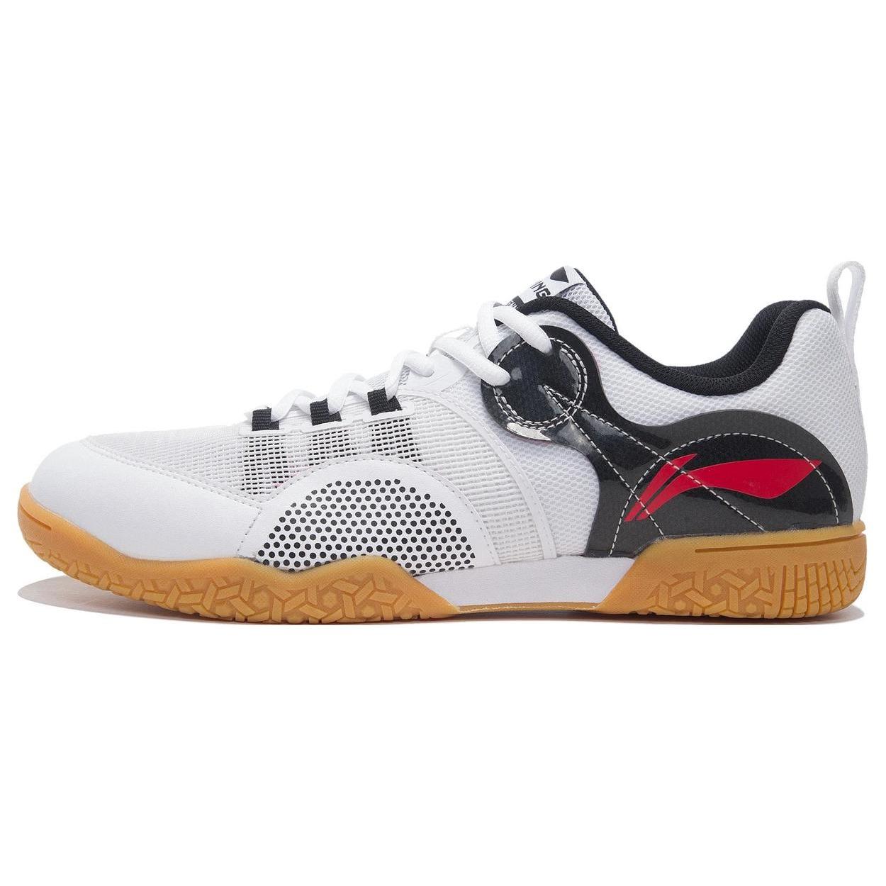 Li Ning Плавний ковзаючий Нековзкі Дихаючі Стійкі до стирання Низькі кросівки для настільного тенісу Чоловічі Білі Чорні Червоні APTR007-2 44
Li Ning Плавний ковзаючий Нековзкі Дихаючі Стійкі до стирання Низькі кросівки для настільного тенісу Чоловічі Білі Чорні Червоні APTR007-2 44