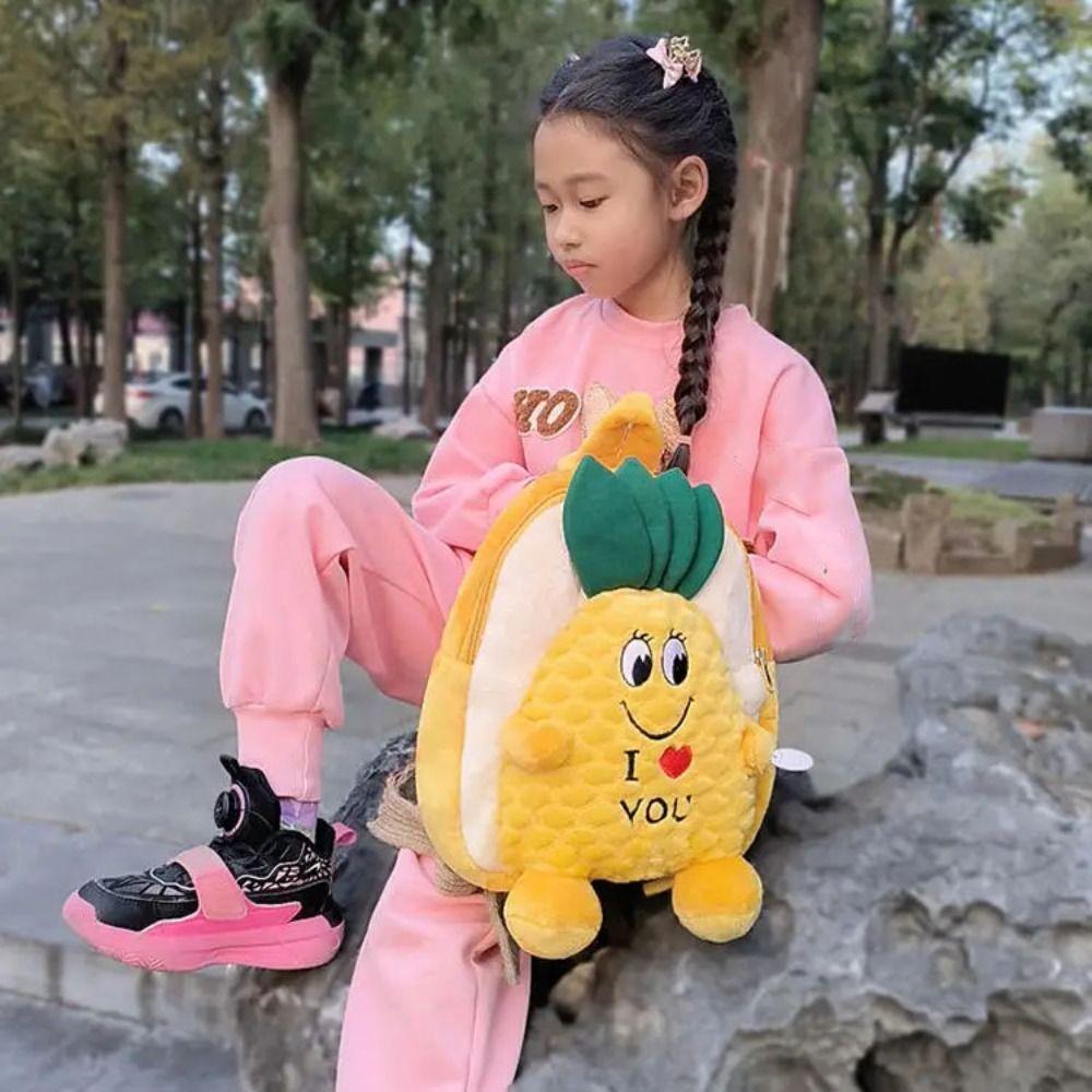 Cartoon Animal Plush Pineapple Bag Zipper Anime Plush Doll Backpack Little Turtle Backpack Outdoor Pineapple
Cartoon Animal Plush Pineapple Bag Zipper Anime Plush Doll Backpack Little Turtle Backpack Outdoor Pineapple
