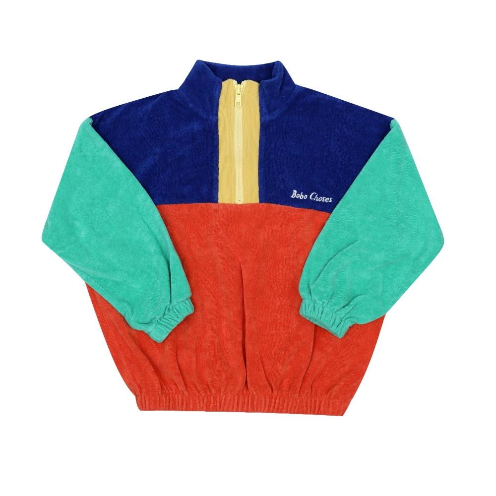 Bobo Choses Kids Sweatshirt Color Block Zip Up B126ac050 991 B126AC050 991 (4A)
Bobo Choses Kids Sweatshirt Color Block Zip Up B126ac050 991 B126AC050 991 (4A)