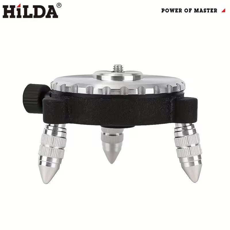 HILDA Heavy Duty Metal Laser Level Base with Four-Speed Fine Adjustment for Wall and Floor Use
HILDA Heavy Duty Metal Laser Level Base with Four-Speed Fine Adjustment for Wall and Floor Use