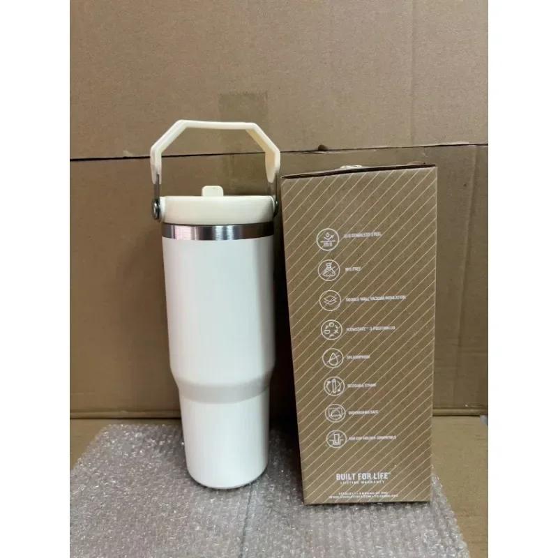 30 oz Heavy Duty Insulated Cup, for Men and Women - 304 Stainless Steel, One Hand Open Lid, Car Travel Cup 887ml белый
30 oz Heavy Duty Insulated Cup, for Men and Women - 304 Stainless Steel, One Hand Open Lid, Car Travel Cup 887ml белый