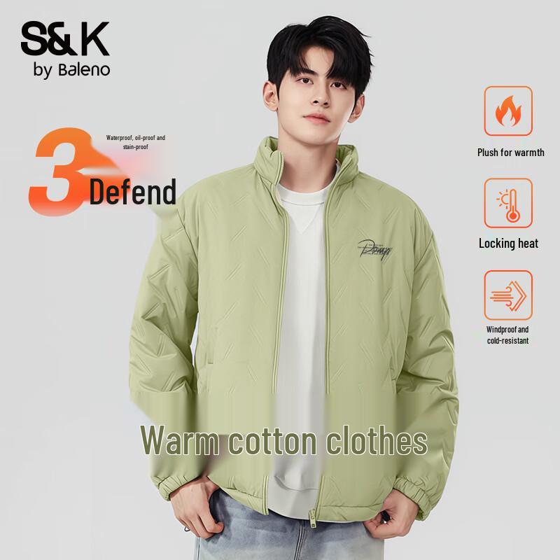 Baleno Men s S&K JPB Letter Thermal Padded Jacket L
Baleno Men s S&K JPB Letter Thermal Padded Jacket L