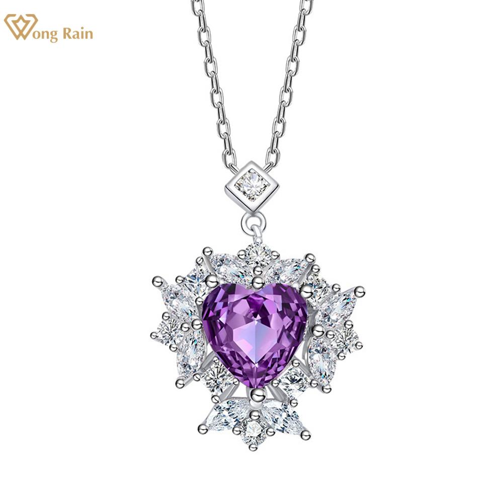 Wong Rain, 100% стерлинговое серебро 925 пробы, 8*8 мм, огранка в виде сердца AAAAA, цирконы, драгоценный камень, кулон, ожерелье для женщин, ювелирные изделия 45cm зелёный
Wong Rain, 100% стерлинговое серебро 925 пробы, 8*8 мм, огранка в виде сердца AAAAA, цирконы, драгоценный камень, кулон, ожерелье для женщин, ювелирные изделия 45cm зелёный