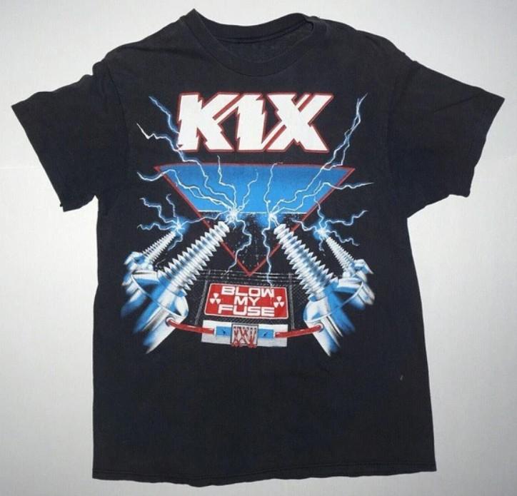Vintage KIX Band Blow My Fuse Shirt Short Sleeve Black Unisex S5XL Unisex T-Shirt XXXL
Vintage KIX Band Blow My Fuse Shirt Short Sleeve Black Unisex S5XL Unisex T-Shirt XXXL