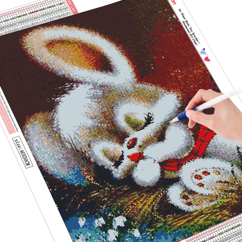 5D DIY Алмазная картина Вышивка крестом животные Вышивка кролик Стиль Горный хрусталь Картина Мозаика 30*40 cm
5D DIY Алмазная картина Вышивка крестом животные Вышивка кролик Стиль Горный хрусталь Картина Мозаика 30*40 cm