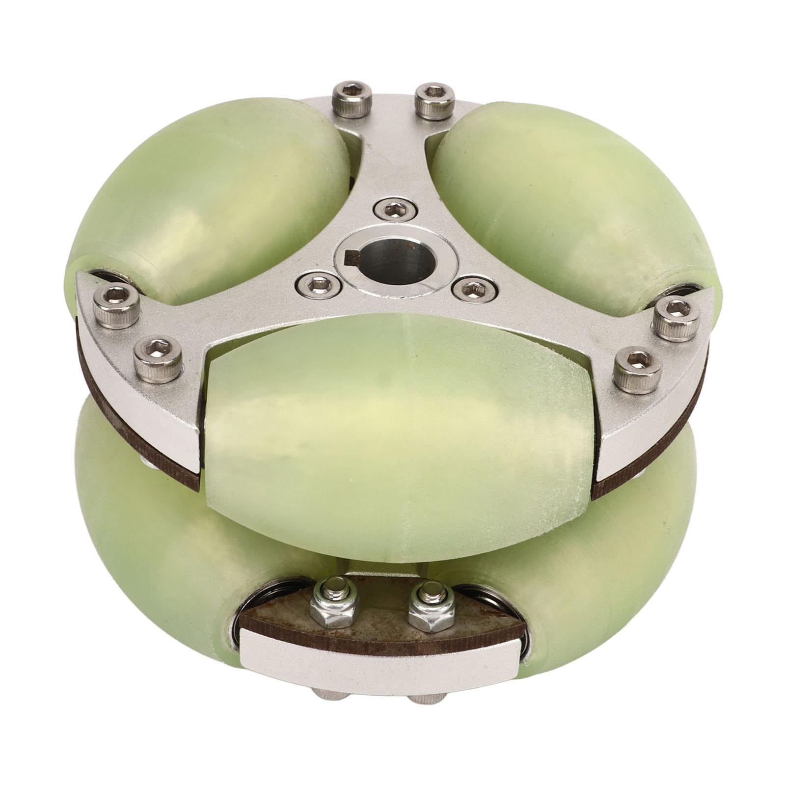 Omni Directional Wheel 100mm 80KG Load Double Row High Hardness Omni Wheel for Robot Car Cart Luggage
Omni Directional Wheel 100mm 80KG Load Double Row High Hardness Omni Wheel for Robot Car Cart Luggage