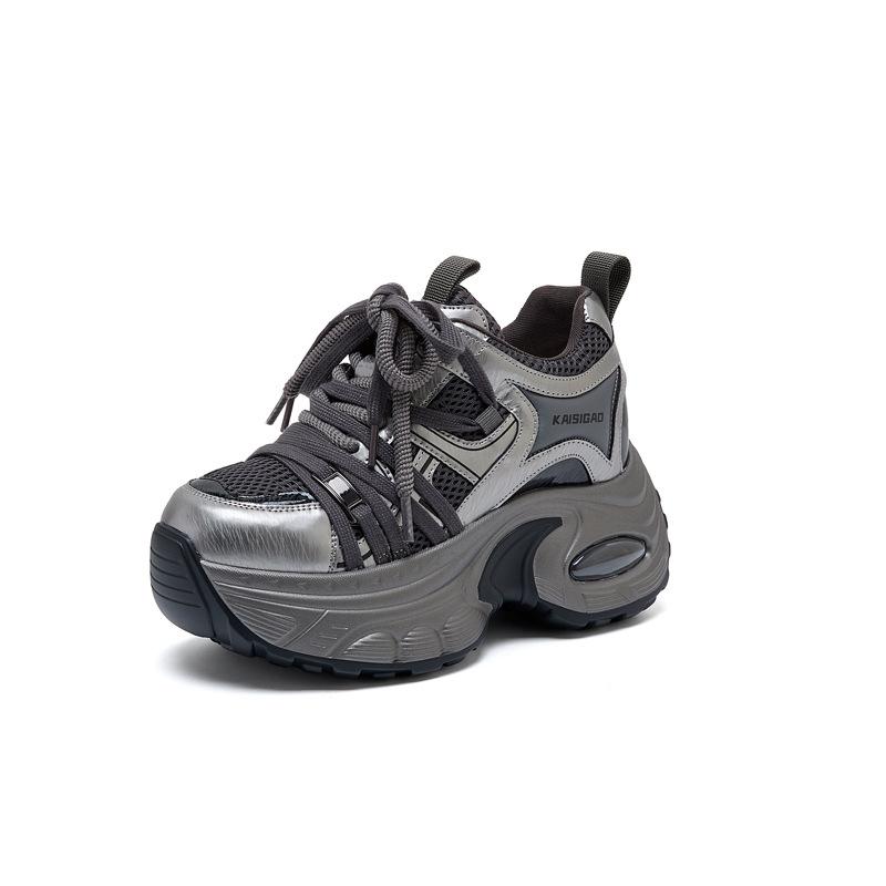 Thick-soled daddy shoes women s autumn new leather versatile mesh breathable height increase lightweight casual sports shoes 40
Thick-soled daddy shoes women s autumn new leather versatile mesh breathable height increase lightweight casual sports shoes 40