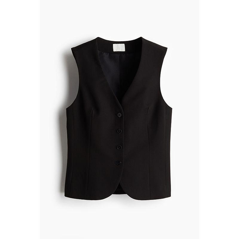 HM Женская одежда Жилет 2025 Лето Новый Мягкий Простой и Стильный Повседневный Тканый V-образный вырез Жилет для костюма 1261595 Black 155/76
HM Женская одежда Жилет 2025 Лето Новый Мягкий Простой и Стильный Повседневный Тканый V-образный вырез Жилет для костюма 1261595 Black 155/76