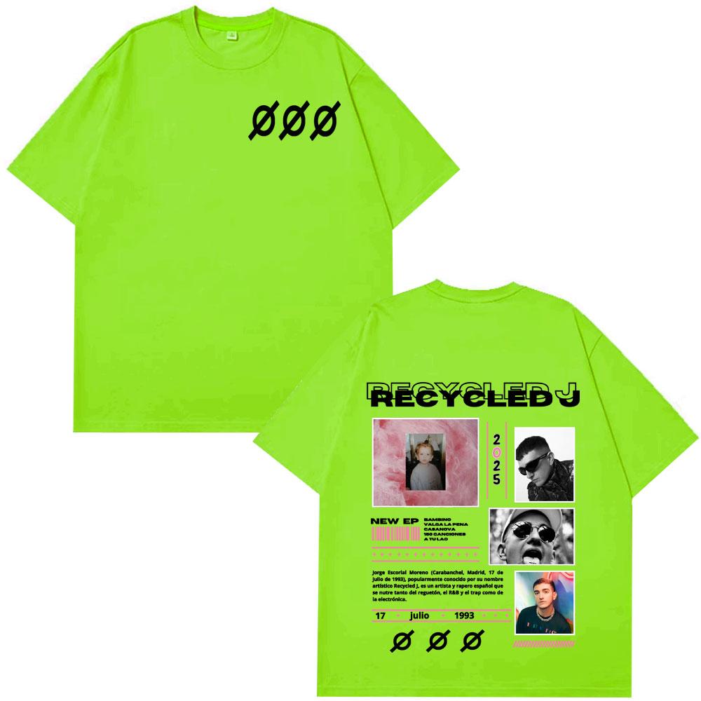 Rapper RECYCLED J 2025 Tour Graphic Tshirts Men Women Harajuku Hip Hop Vintage T Shirts Aesthetics Cotton Short Sleeve T Shirt 4XL
Rapper RECYCLED J 2025 Tour Graphic Tshirts Men Women Harajuku Hip Hop Vintage T Shirts Aesthetics Cotton Short Sleeve T Shirt 4XL