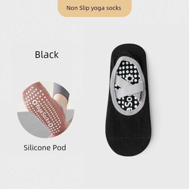 Indoor Dancing Beginner Dopamine Exercise Yoga Socks (2 pairs) cross Black
Indoor Dancing Beginner Dopamine Exercise Yoga Socks (2 pairs) cross Black