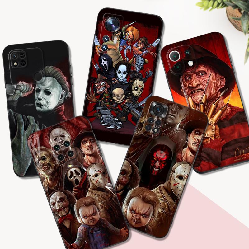 Черный чехол из ТПУ для Xiaomi mi 11i 5G Redmi Note 11 11S Pro PLUS 4G 5G чехол фильм ужасов
Черный чехол из ТПУ для Xiaomi mi 11i 5G Redmi Note 11 11S Pro PLUS 4G 5G чехол фильм ужасов