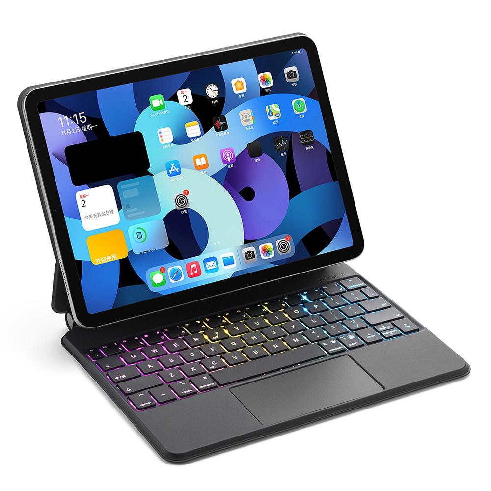 For iPad Pro 11 (2024) Bluetooth-compatible Keyboard Magnetic Touchpad Keyboard with Tablet Case White
For iPad Pro 11 (2024) Bluetooth-compatible Keyboard Magnetic Touchpad Keyboard with Tablet Case White