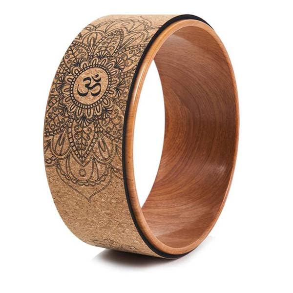 Haskoss Yoga Wheel Yoga Block Cork Yoga Wheel for Yoga Poses and Backbend Inversions with Wood Grain Effect and Mandala Derma Yoga Prop Wheel Print,
Haskoss Yoga Wheel Yoga Block Cork Yoga Wheel for Yoga Poses and Backbend Inversions with Wood Grain Effect and Mandala Derma Yoga Prop Wheel Print,