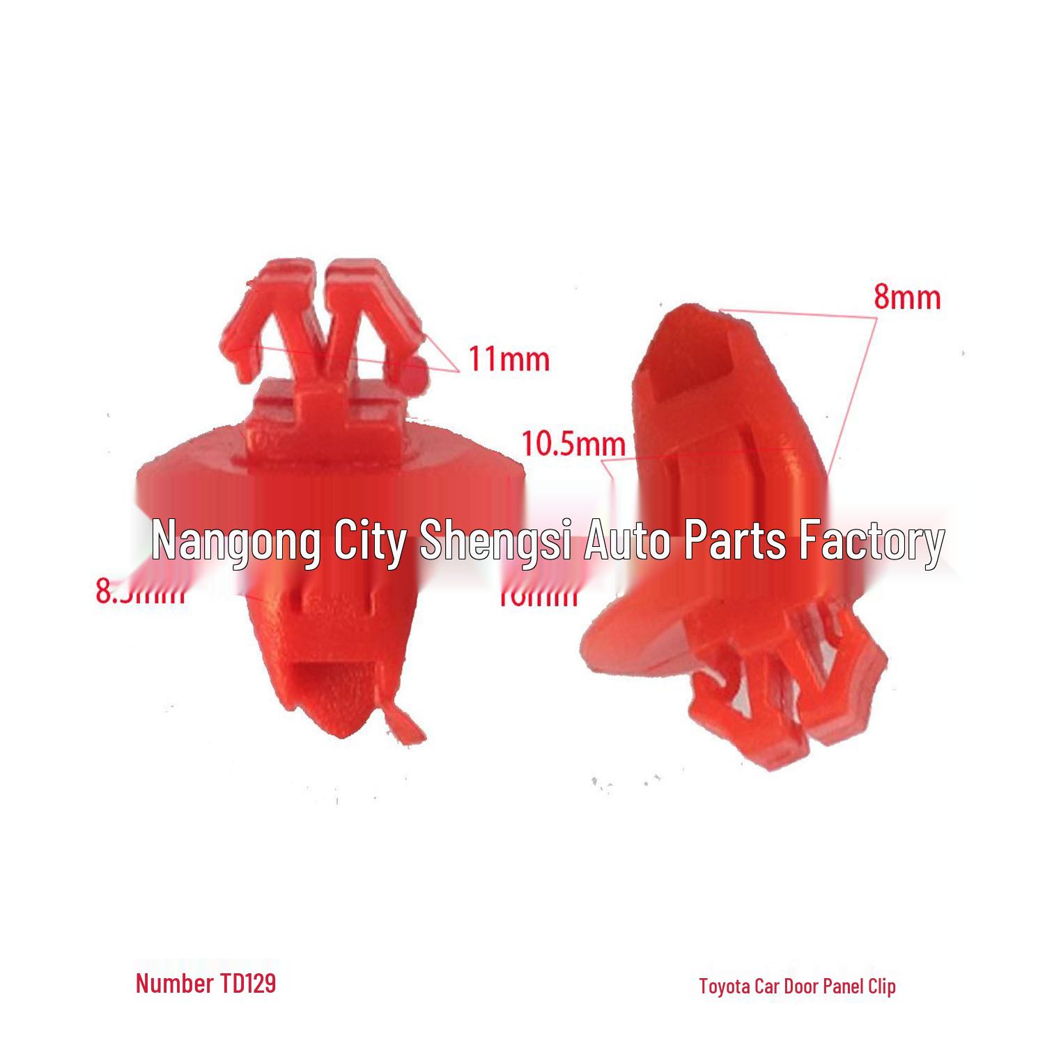 Toyota Land Cruiser Highlander Door Panel Trim Installation Nylon Buckle 10000 units
Toyota Land Cruiser Highlander Door Panel Trim Installation Nylon Buckle 10000 units