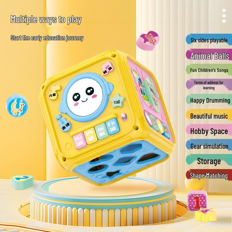 Multifunctional Sound & Light Drum: 3D Early Education Toy for Infants & Toddlers
Multifunctional Sound & Light Drum: 3D Early Education Toy for Infants & Toddlers