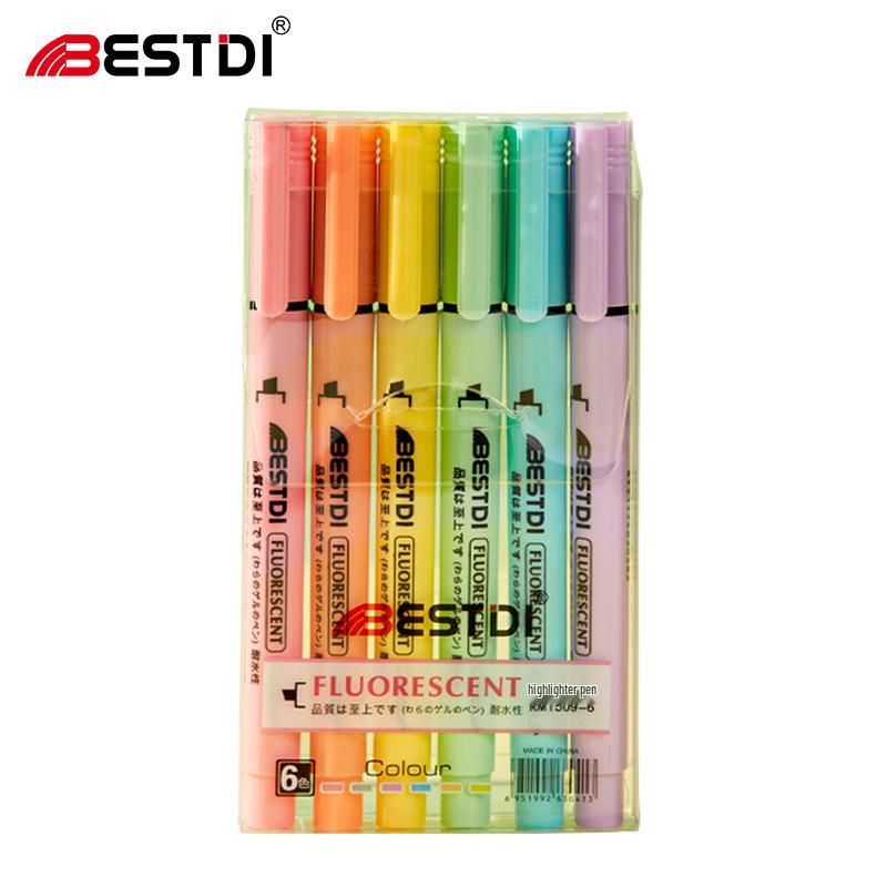 RM1509 Fluorescent Student Oblique Marker Set for Journals and Notes Oblique Tip
RM1509 Fluorescent Student Oblique Marker Set for Journals and Notes Oblique Tip
