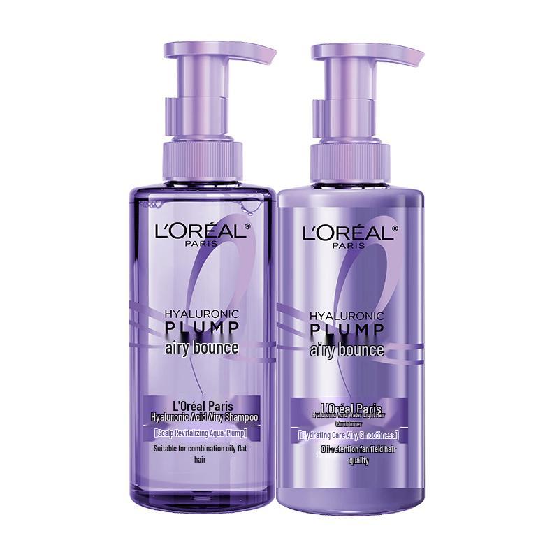 L Oréal Hyaluronic Acid Glossy Shampoo & Conditioner Set
L Oréal Hyaluronic Acid Glossy Shampoo & Conditioner Set