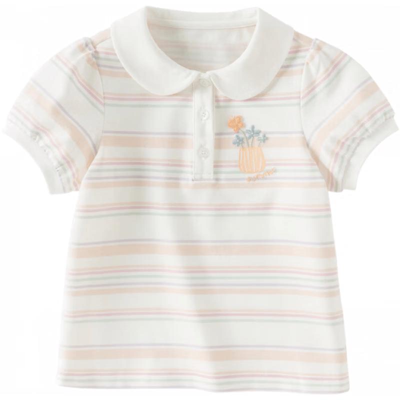 DAVE&BELLA Girls Striped Short Sleeve Polo Shirt 80 cm
DAVE&BELLA Girls Striped Short Sleeve Polo Shirt 80 cm