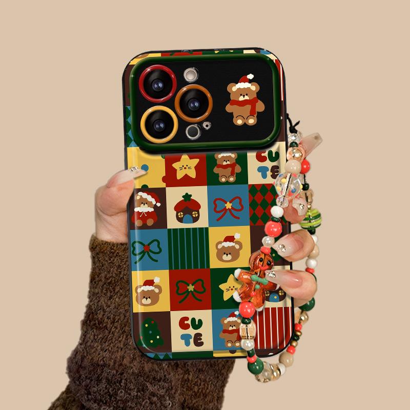 Christmas Gingerbread Man Chain Suitable for Apple 16 Large Window Phone Case 15pro Christmas 14 Soft Silicone Anti-drop X Redmi Note 9 Pro
Christmas Gingerbread Man Chain Suitable for Apple 16 Large Window Phone Case 15pro Christmas 14 Soft Silicone Anti-drop X Redmi Note 9 Pro
