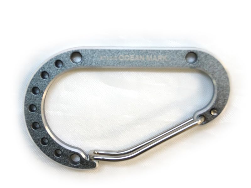 Studio Ocean Mark Medium Dark Silver Carabiner, Size, KB02M-DS/SOM (25),
Studio Ocean Mark Medium Dark Silver Carabiner, Size, KB02M-DS/SOM (25),