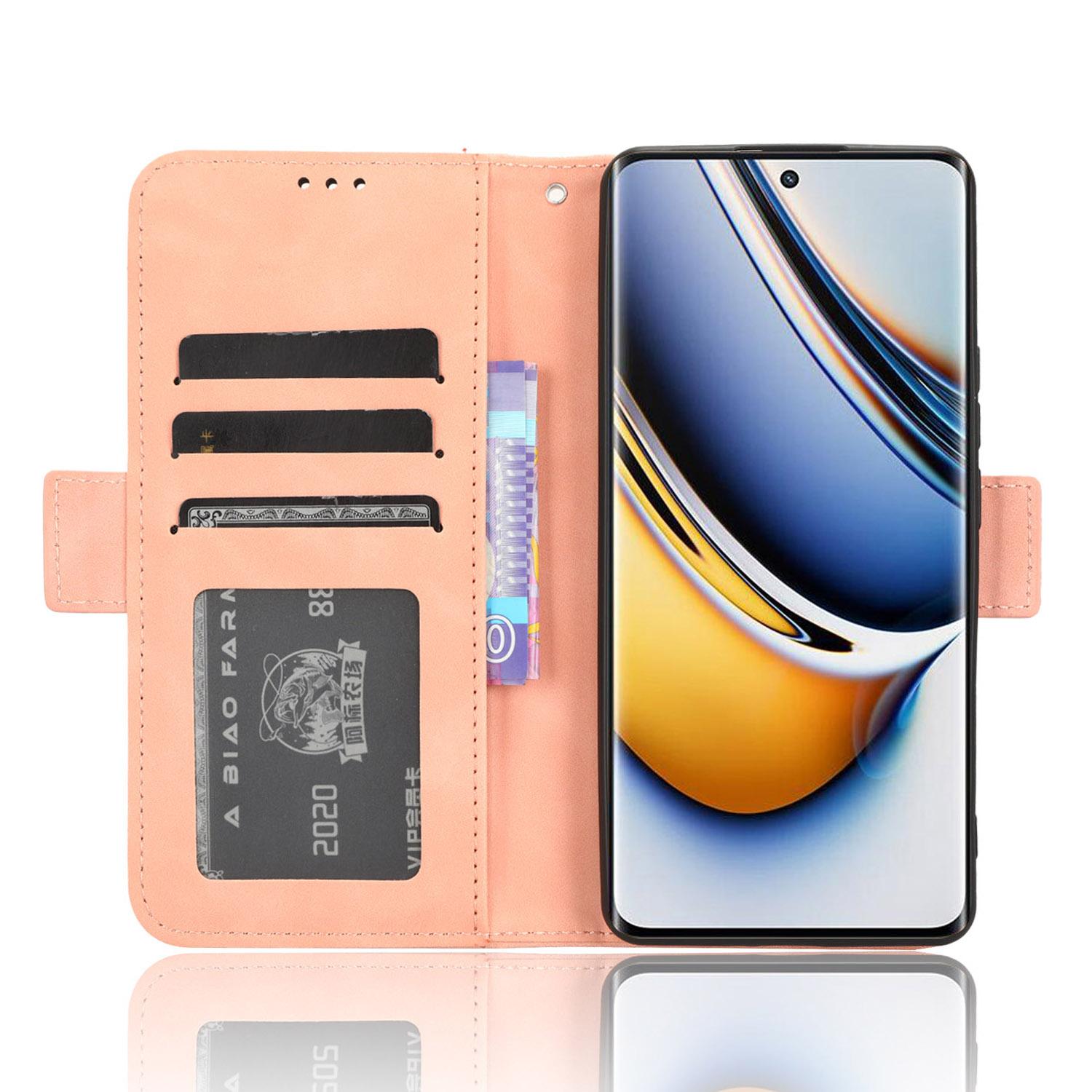 For Realme 11 Pro 5G/11 Pro+ 5G Phone Case Wallet Multiple Card Slots PU Leather Stand Phone Cover Pink
For Realme 11 Pro 5G/11 Pro+ 5G Phone Case Wallet Multiple Card Slots PU Leather Stand Phone Cover Pink