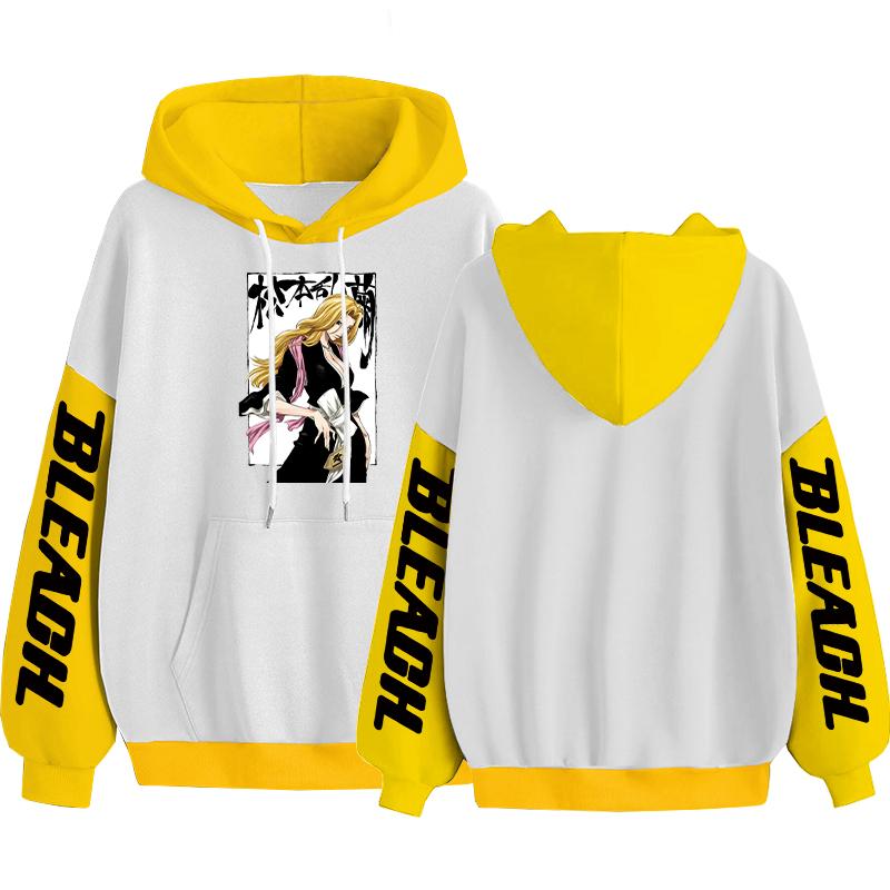 Rangiku Matsumoto BLEACH аниме толстовки для мужчин и женщин модные негабаритные кавайные карманы с принтом лоскутные зимние теплые пуловеры кофты 4XL жёлтый
Rangiku Matsumoto BLEACH аниме толстовки для мужчин и женщин модные негабаритные кавайные карманы с принтом лоскутные зимние теплые пуловеры кофты 4XL жёлтый