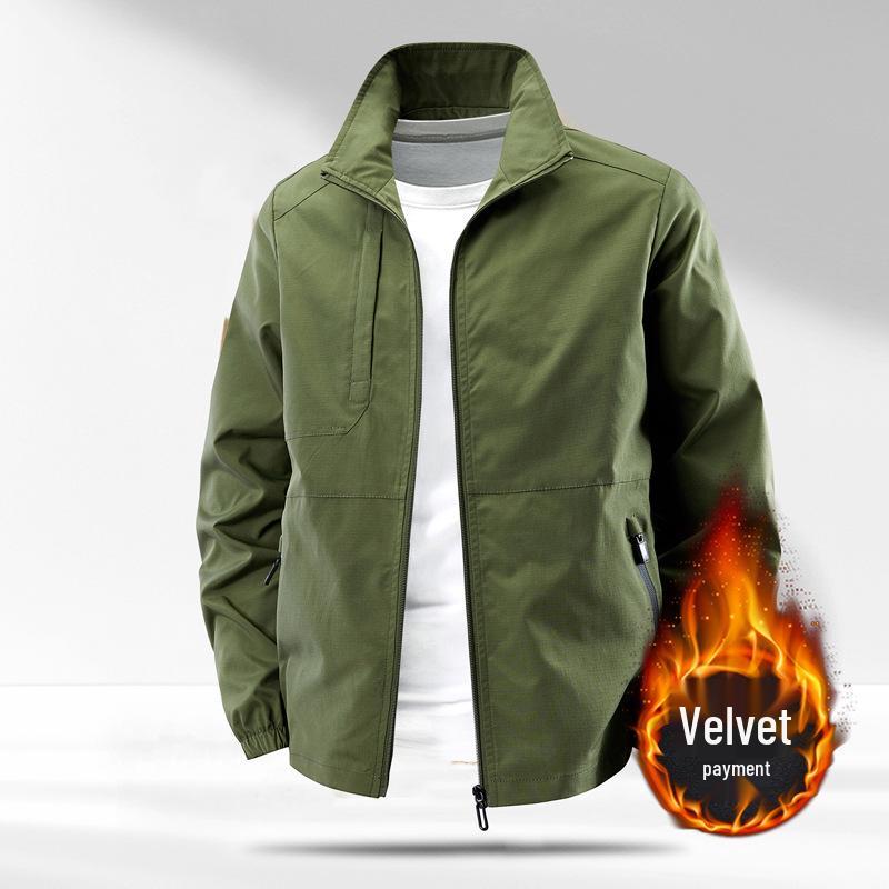 Men s Fleece-Lined Windproof Jacket, 2025 Edition - Short, Lightweight, Loose Fit for Autumn and Winter (6803A) L
Men s Fleece-Lined Windproof Jacket, 2025 Edition - Short, Lightweight, Loose Fit for Autumn and Winter (6803A) L