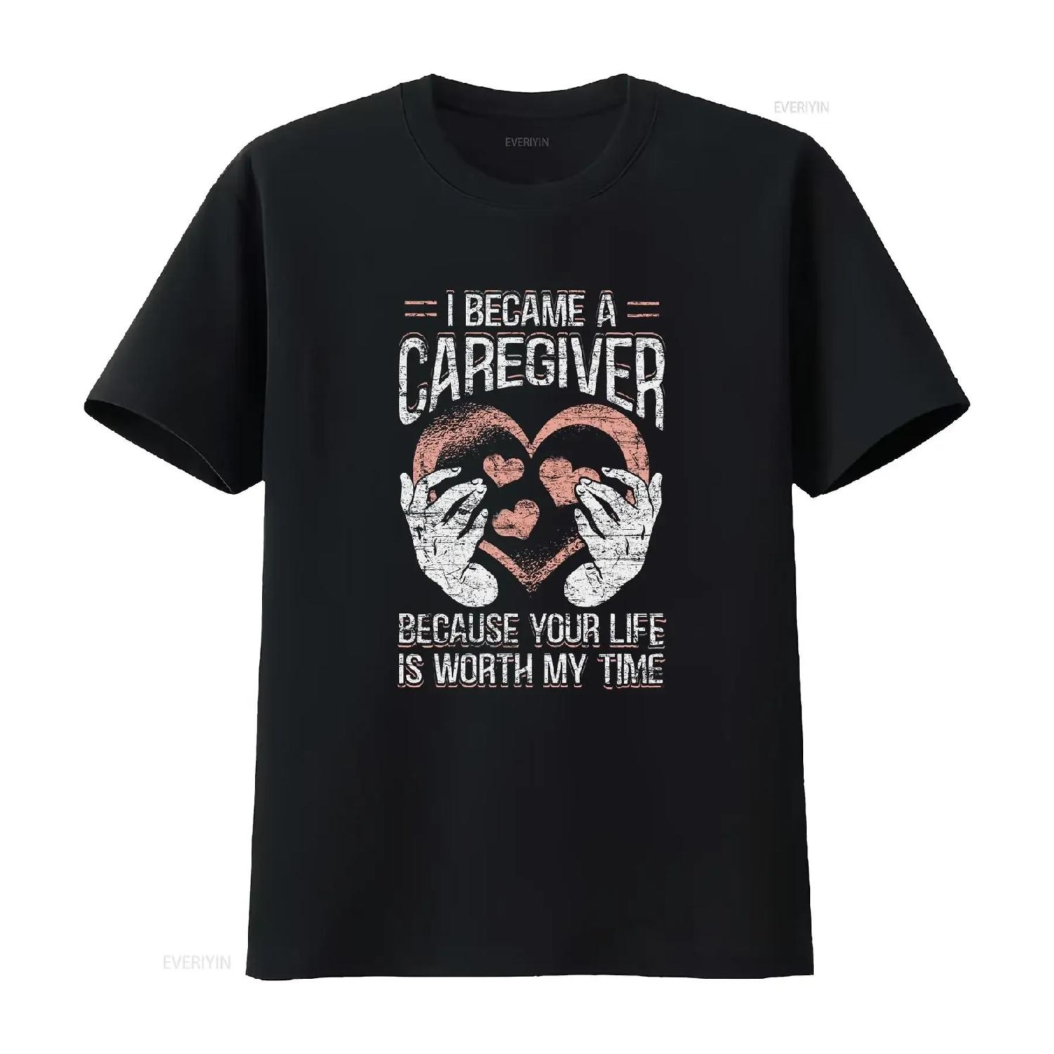 I Became A Caregiver Because Your Life Is Worth My Time T Shirt For Caregivers Carer Personal Care Attendant vintage Washed XXXXXL
I Became A Caregiver Because Your Life Is Worth My Time T Shirt For Caregivers Carer Personal Care Attendant vintage Washed XXXXXL