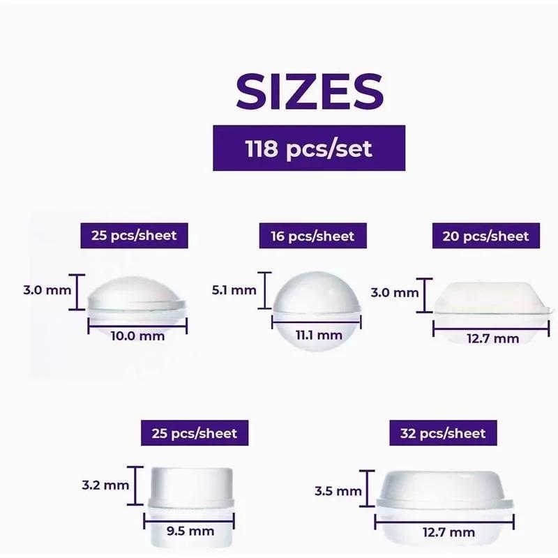 Self Adhesive Door Stopper Silicone Furniture Pads Cushion Protective Pads Clear Door Stops Rubber Damper Buffer Cabinet Bumpers
Self Adhesive Door Stopper Silicone Furniture Pads Cushion Protective Pads Clear Door Stops Rubber Damper Buffer Cabinet Bumpers