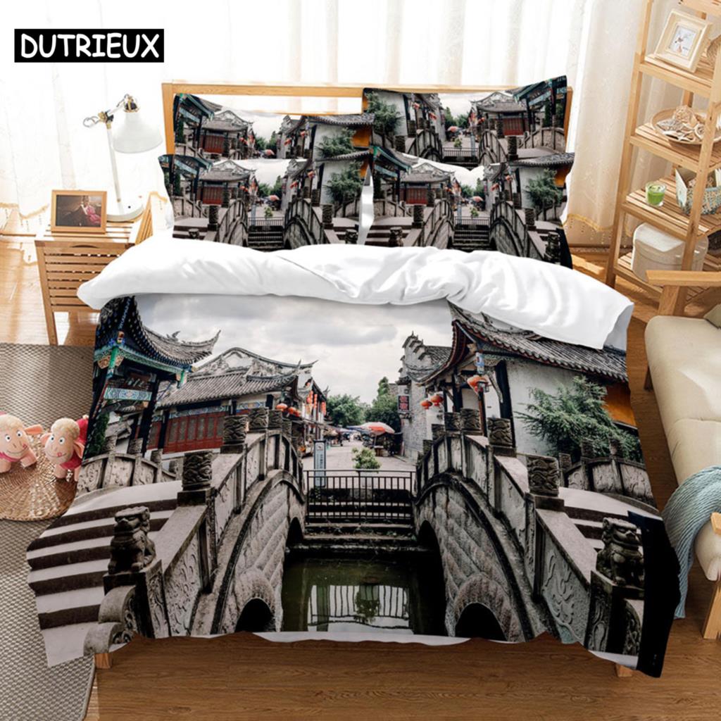 Duvet Cover Set 220x240 Double Bed Set 3D HD Quilt Pillow Case Linen King Full Queen Twin Single Building 3PCS 2PCS Kids Adult (135x200cm)&set
Duvet Cover Set 220x240 Double Bed Set 3D HD Quilt Pillow Case Linen King Full Queen Twin Single Building 3PCS 2PCS Kids Adult (135x200cm)&set
