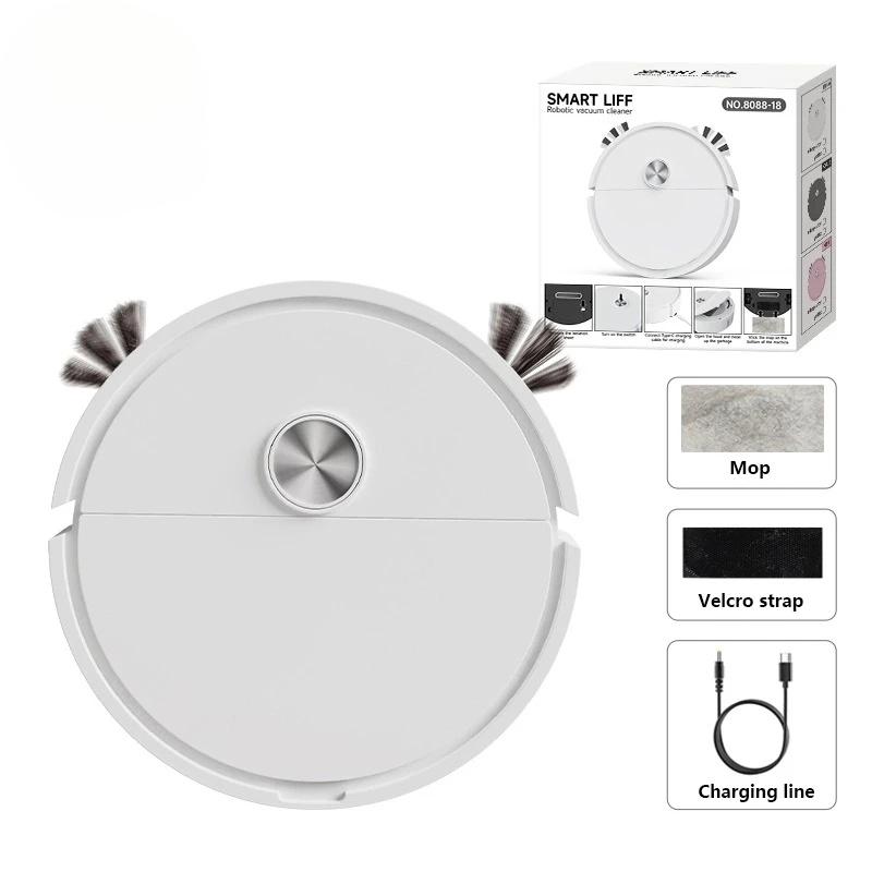 New Smart Sweeping And Dragging Robot Mopping Cleaning Sweeping Machine No dead Corners All Around Home Appliance Vacuum Cleaner белый
New Smart Sweeping And Dragging Robot Mopping Cleaning Sweeping Machine No dead Corners All Around Home Appliance Vacuum Cleaner белый