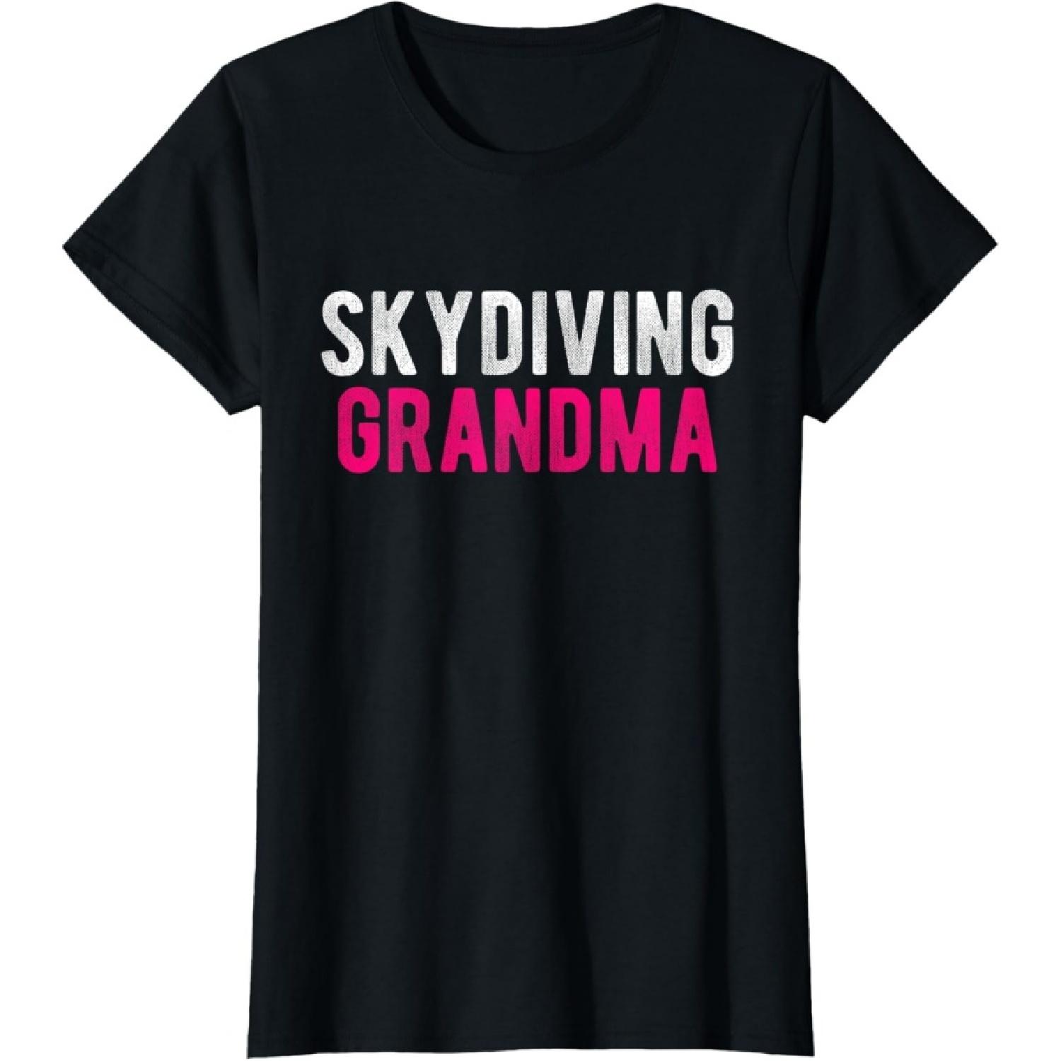 SKY DIVING Grandma Skydiving Parachute Adventure Sport T-Shirt XXXXXL чорний
SKY DIVING Grandma Skydiving Parachute Adventure Sport T-Shirt XXXXXL чорний