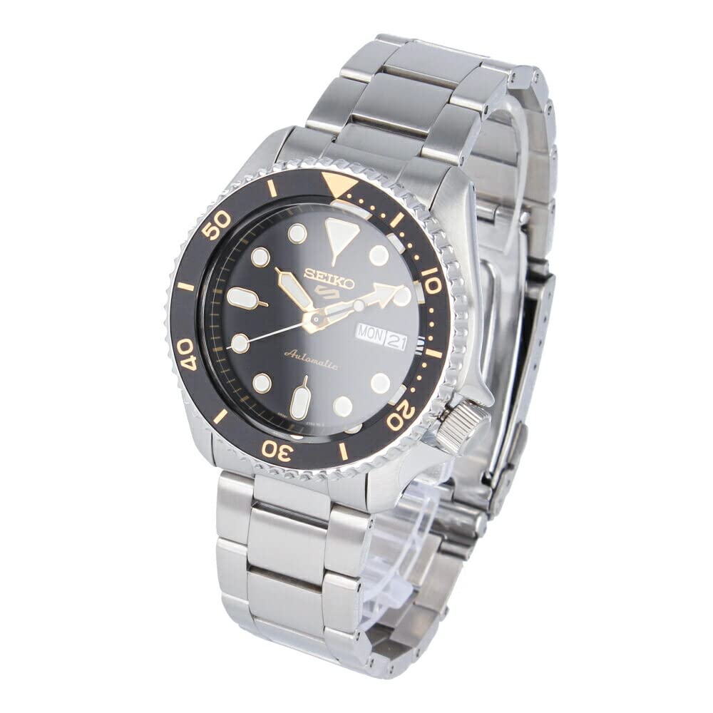 SEIKO5 SPORTS Sports Watch Men s Waterproof Automatic Winding Analog Stainless Steel Metal Silver Black SRPD57K
SEIKO5 SPORTS Sports Watch Men s Waterproof Automatic Winding Analog Stainless Steel Metal Silver Black SRPD57K