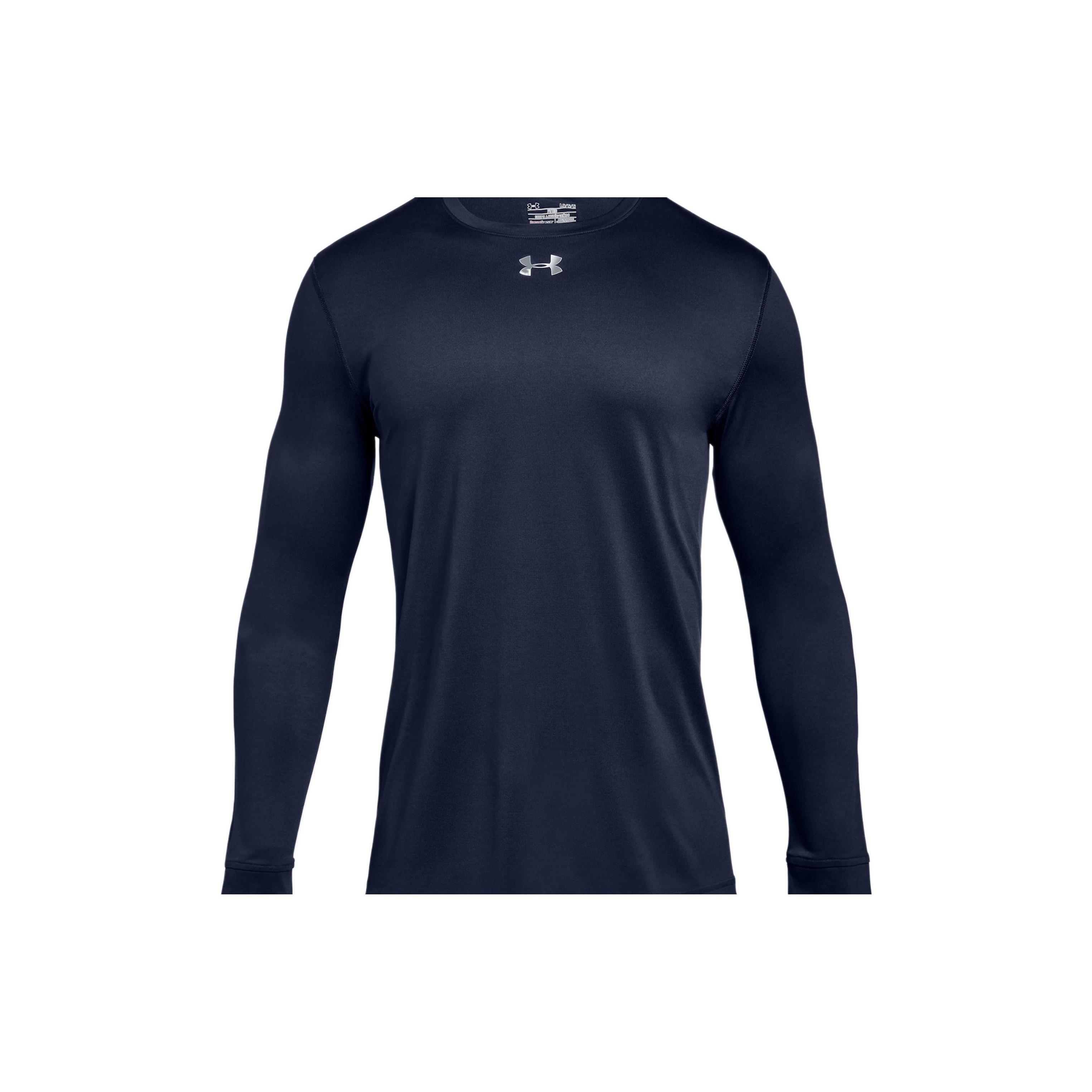 Повседневная спортивная футболка с круглым вырезом Under Armour, мужские топы, темно-синяя 1305776-410 M
Повседневная спортивная футболка с круглым вырезом Under Armour, мужские топы, темно-синяя 1305776-410 M