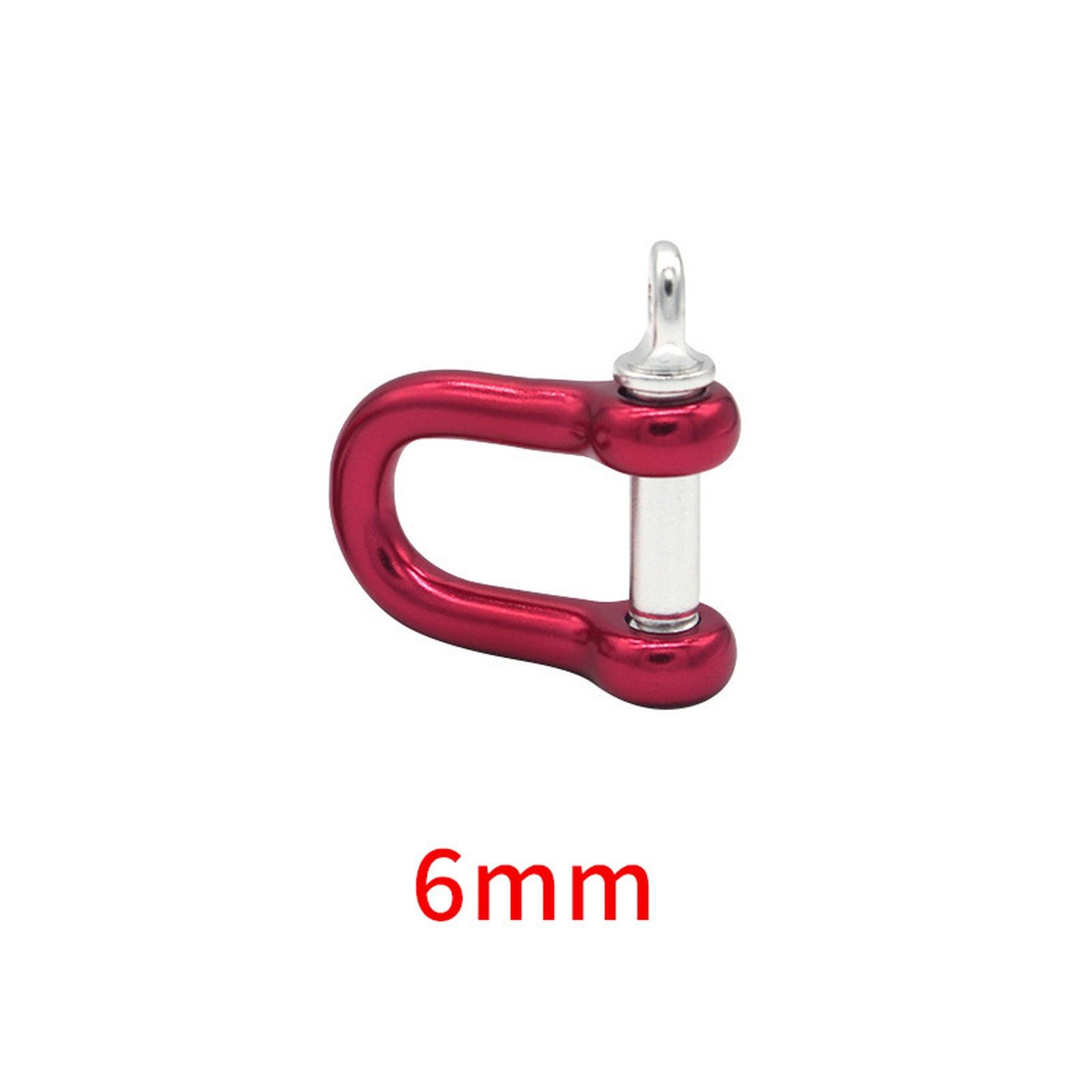 Застібки для браслетів з паракорду CooBigo 3/8” Скоби-застібки дуга D-подібні з гвинтовим штифтом для походів, набору для подорожей на природі one size червоний
Застібки для браслетів з паракорду CooBigo 3/8” Скоби-застібки дуга D-подібні з гвинтовим штифтом для походів, набору для подорожей на природі one size червоний
