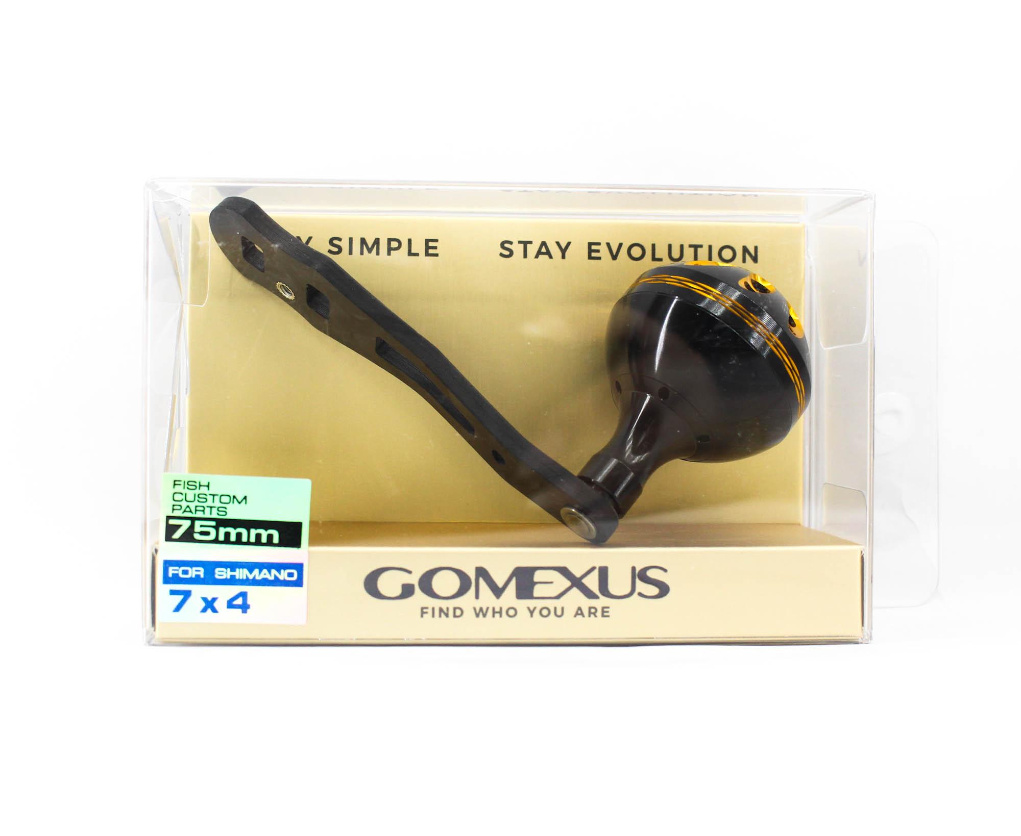 Gomexus CL75A38BKGD-S Handle Carbon Black 75mm 7x4mm Shimano (3070)
Gomexus CL75A38BKGD-S Handle Carbon Black 75mm 7x4mm Shimano (3070)