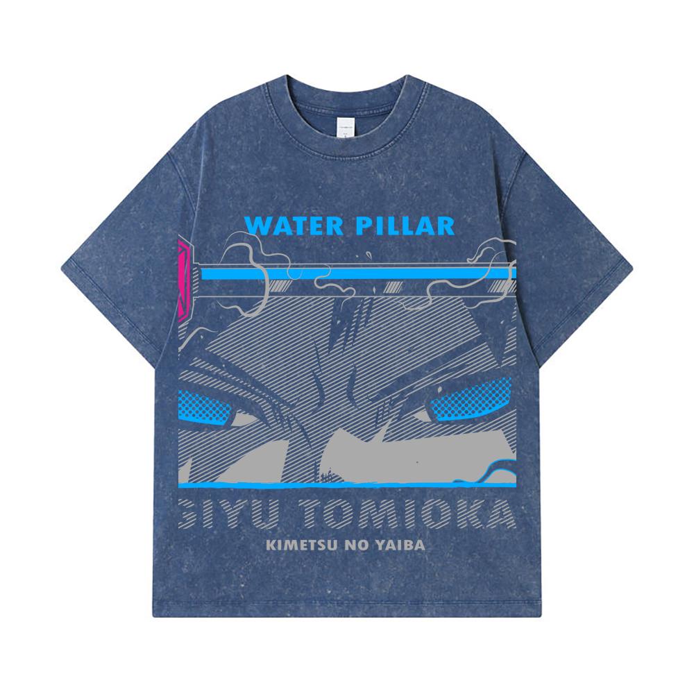 275 GSM Washed T-shirts 100% Cotton Demon Slayer V10 Tomioka Print Unisex Heavy Cotton T Shirt 2XL королівський синій колір
275 GSM Washed T-shirts 100% Cotton Demon Slayer V10 Tomioka Print Unisex Heavy Cotton T Shirt 2XL королівський синій колір