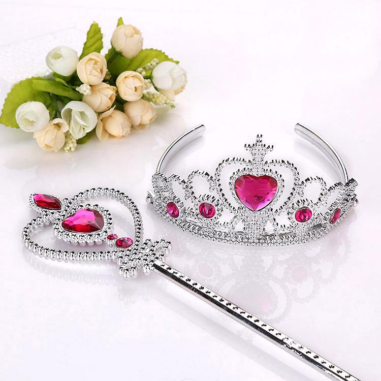 Frozen Crown & Magic Wand Headband Set for Girls
Frozen Crown & Magic Wand Headband Set for Girls