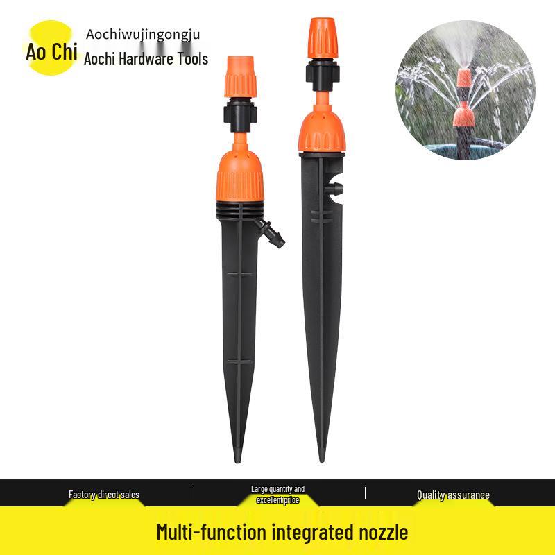 Adjustable Multi-Purpose Micro-Irrigation Sprinkler Nozzle for Garden Use Standard orange mist nozzle помаранчевий/чорний
Adjustable Multi-Purpose Micro-Irrigation Sprinkler Nozzle for Garden Use Standard orange mist nozzle помаранчевий/чорний