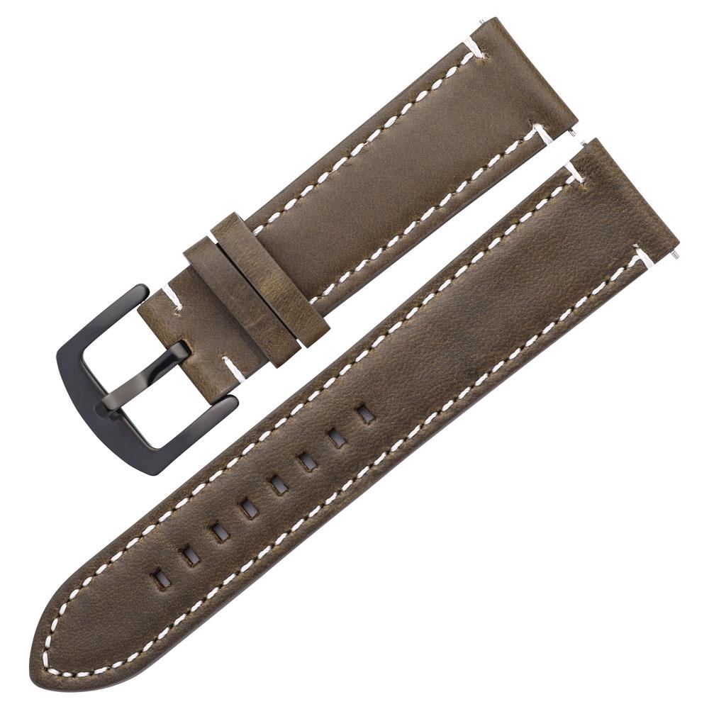 Oil Wax Leather Watch Band Bracelet 20mm 22mm For Samsung Galaxy Watch 42 46mm High-end Cowhide Watch Straps For Huawei GT2 22mm
Oil Wax Leather Watch Band Bracelet 20mm 22mm For Samsung Galaxy Watch 42 46mm High-end Cowhide Watch Straps For Huawei GT2 22mm