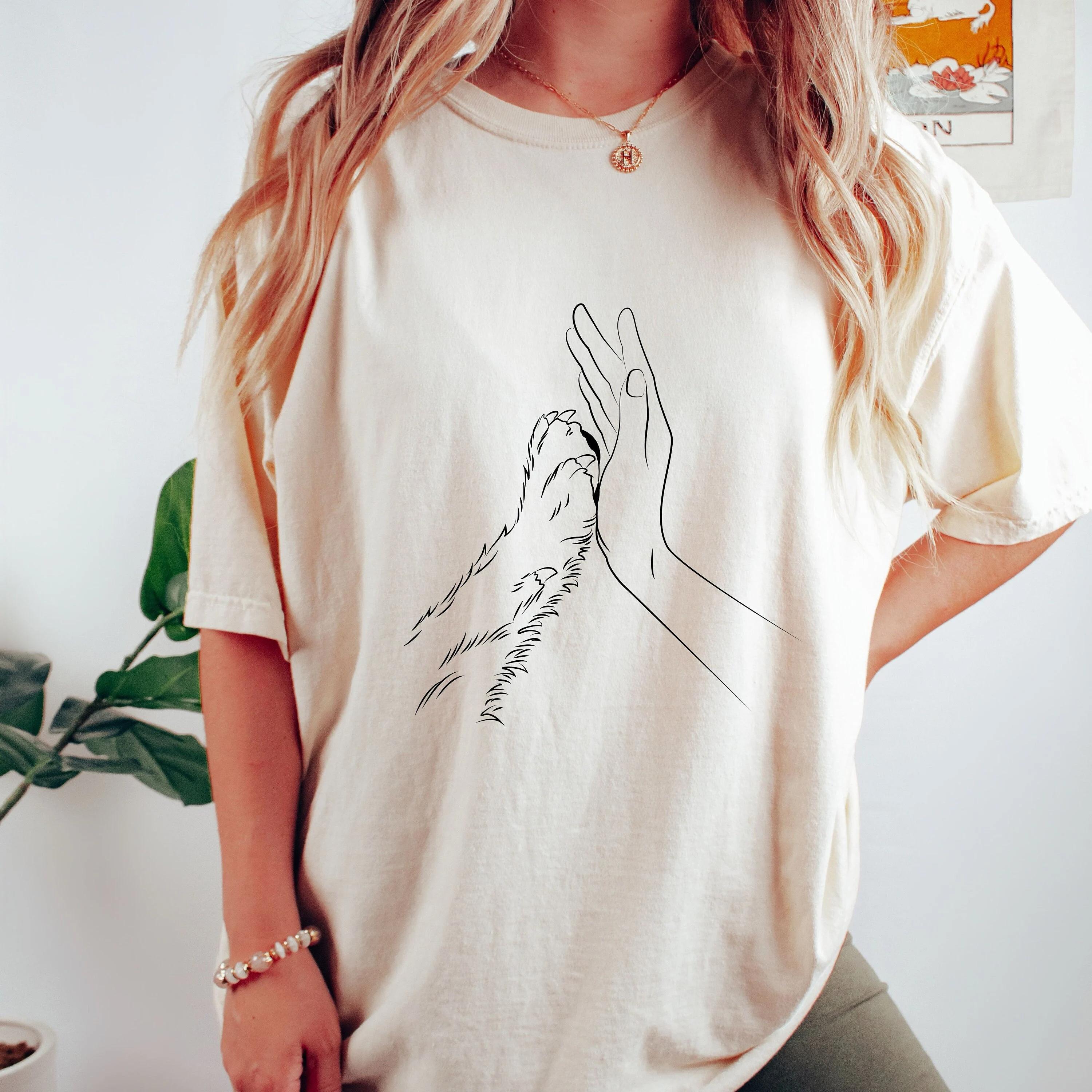 2026 Summer Womens Vintage Dog Paw Animal Lover TShirt Cotton and Breathable Short Sleeve Streetwear Oversized Loose Casual S
2026 Summer Womens Vintage Dog Paw Animal Lover TShirt Cotton and Breathable Short Sleeve Streetwear Oversized Loose Casual S