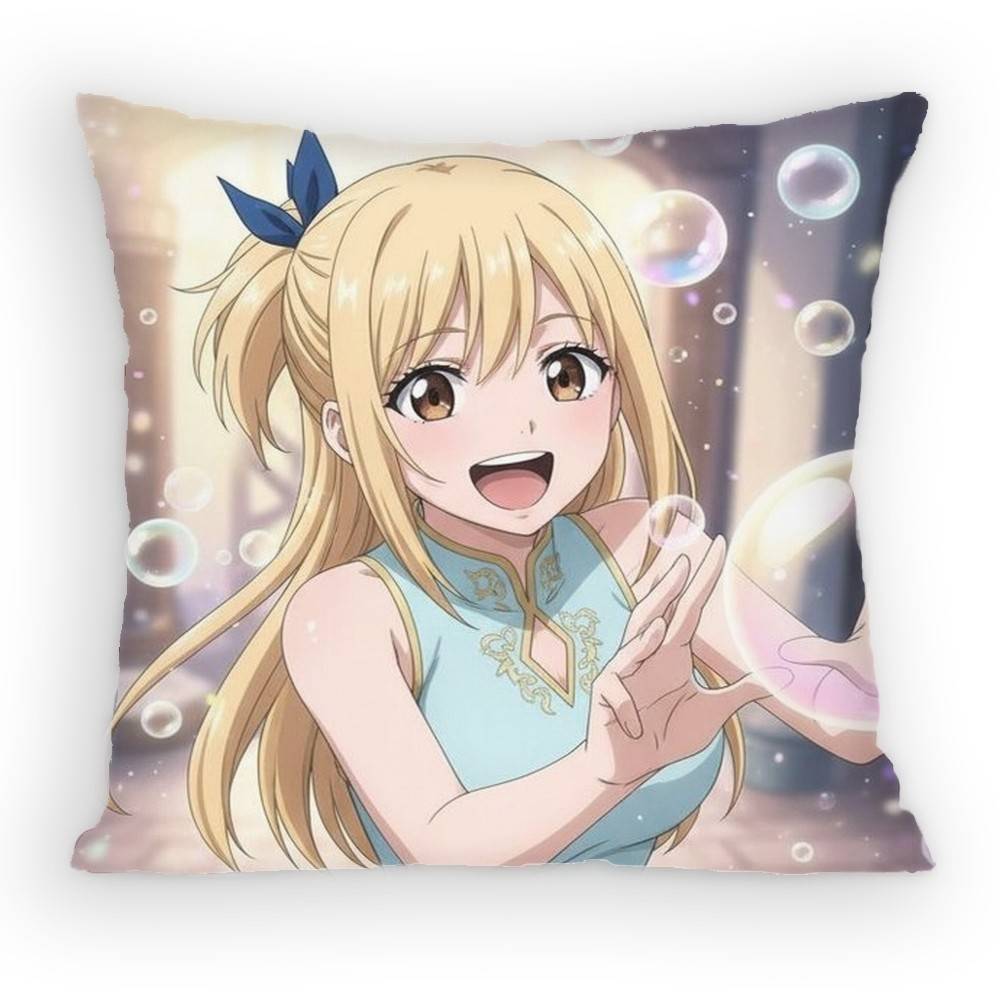 FAIRY TAIL Lucy Pillow Case Sofa Living Room Bedroom Headboard Backrest Cushion Square Cushion Nap Time 30x30 cm
FAIRY TAIL Lucy Pillow Case Sofa Living Room Bedroom Headboard Backrest Cushion Square Cushion Nap Time 30x30 cm
