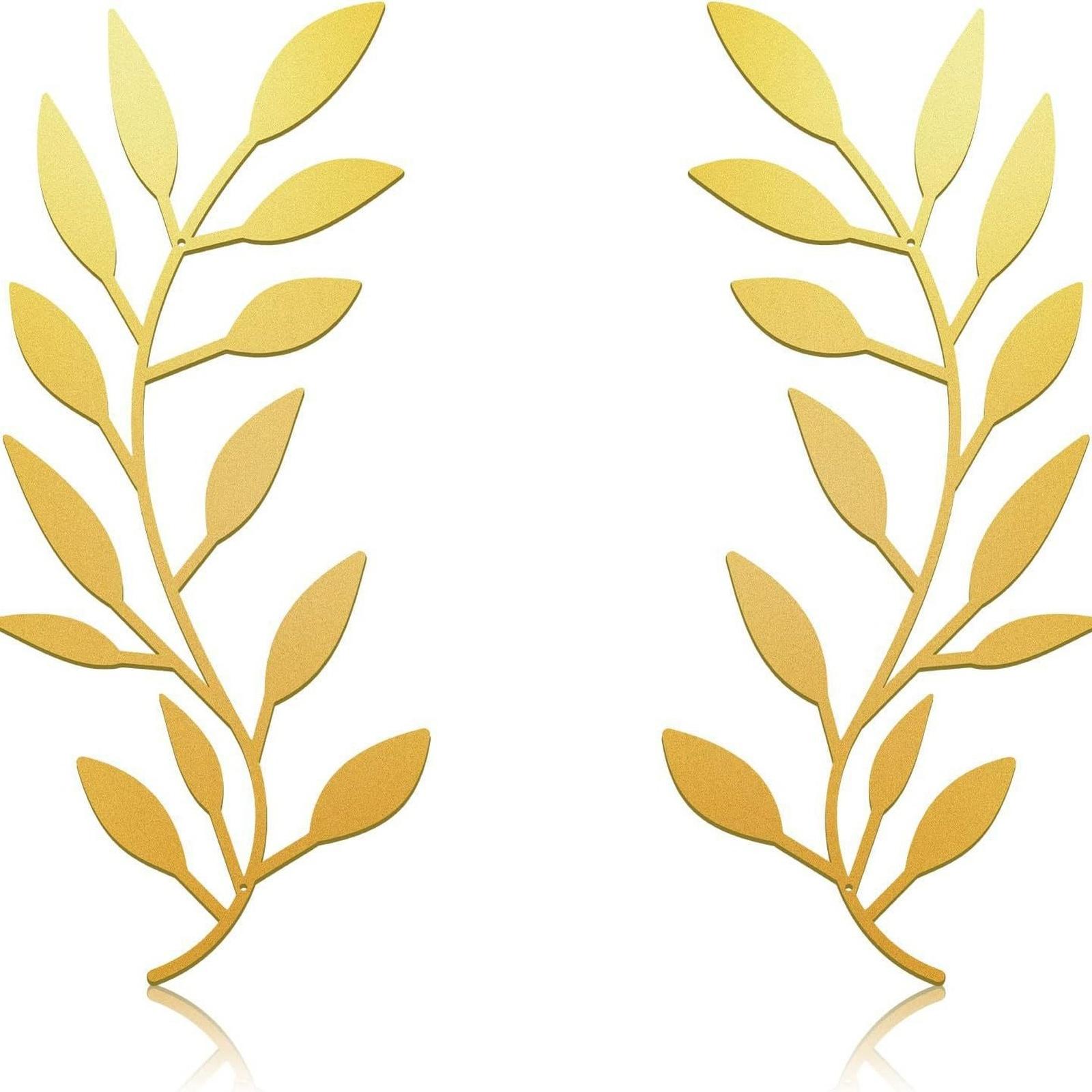 3P 2 Metal Leaf Wall Decorative Wall Art Wrought Iron Metal Independents Station Indoor Parts Living Room Craft Decoration One Size
3P 2 Metal Leaf Wall Decorative Wall Art Wrought Iron Metal Independents Station Indoor Parts Living Room Craft Decoration One Size