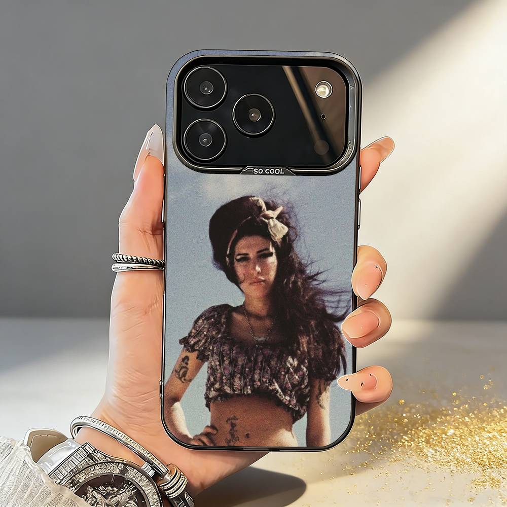 Legardary Singer A-Amy W-Winehouse Phone Case For iPhone17 16 15 14 13 12 Pro Max Grey Black Matte Laser Metallic Aurora Funda iPhone17air
Legardary Singer A-Amy W-Winehouse Phone Case For iPhone17 16 15 14 13 12 Pro Max Grey Black Matte Laser Metallic Aurora Funda iPhone17air