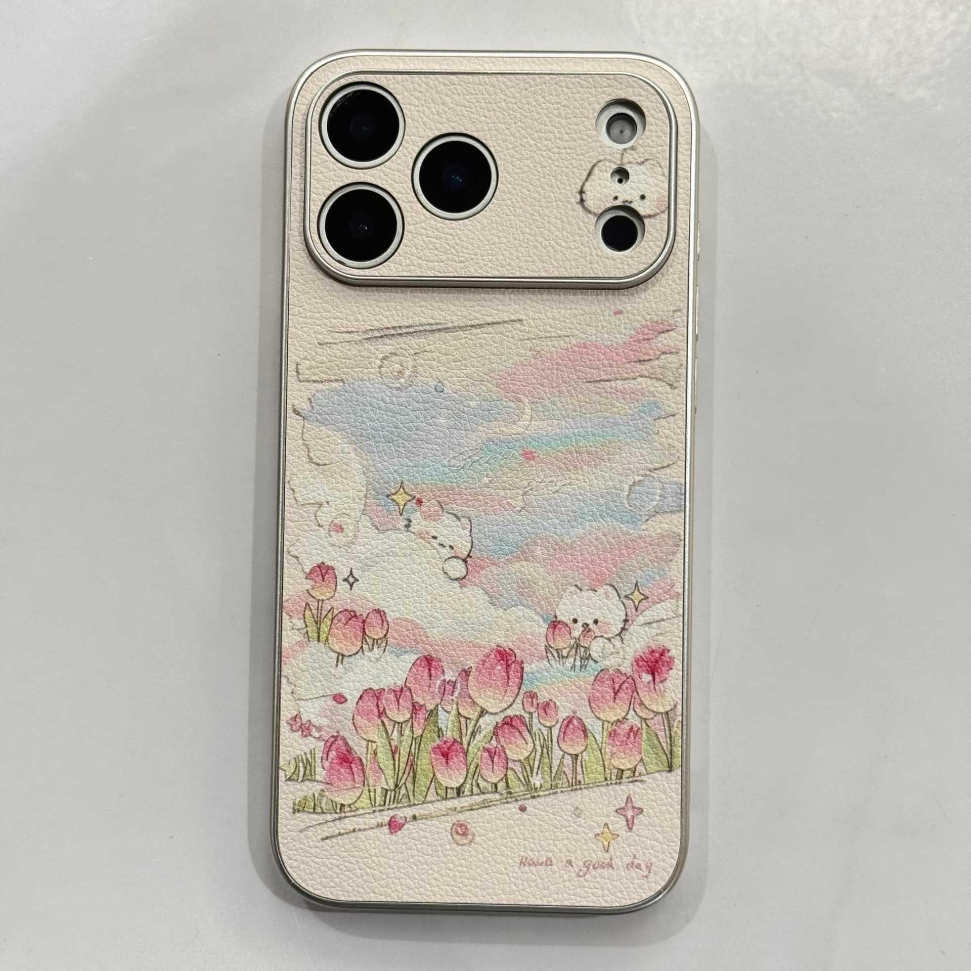 Illustrated Rabbit & Flowers Phone Case for iPhone 13Pro to 17Pro Max (Apple Silver Edge) 14 Pro Max
Illustrated Rabbit & Flowers Phone Case for iPhone 13Pro to 17Pro Max (Apple Silver Edge) 14 Pro Max