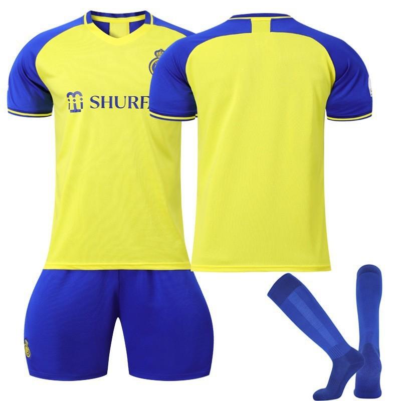 2324 Riyadh host and guest No. 7 Ronaldo football jersey Saudi League Riyadh Crescent Neymar jersey set 16
2324 Riyadh host and guest No. 7 Ronaldo football jersey Saudi League Riyadh Crescent Neymar jersey set 16