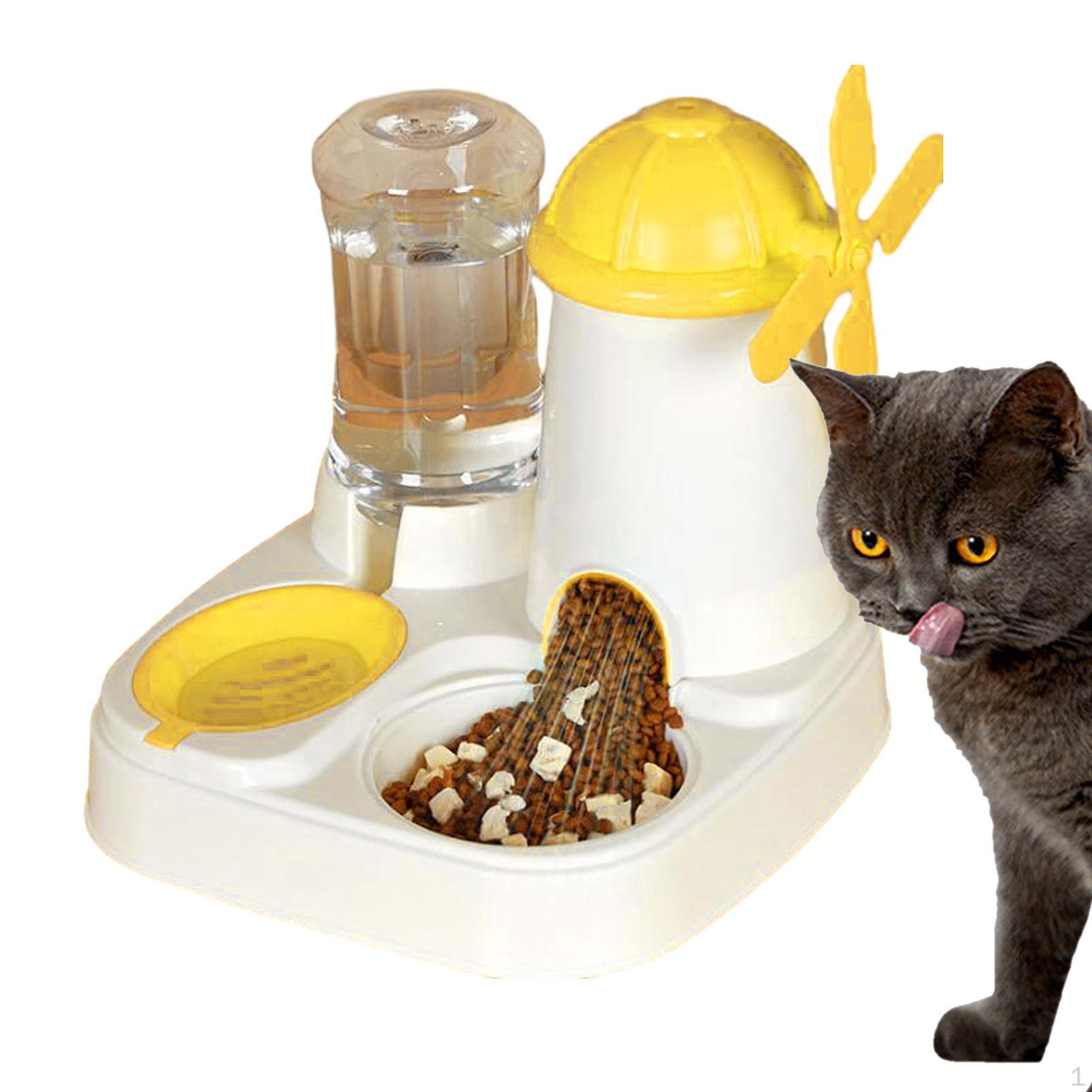 Feeder and Water Dispenser with Large Capacity for Small to Medium Pets жовтий
Feeder and Water Dispenser with Large Capacity for Small to Medium Pets жовтий