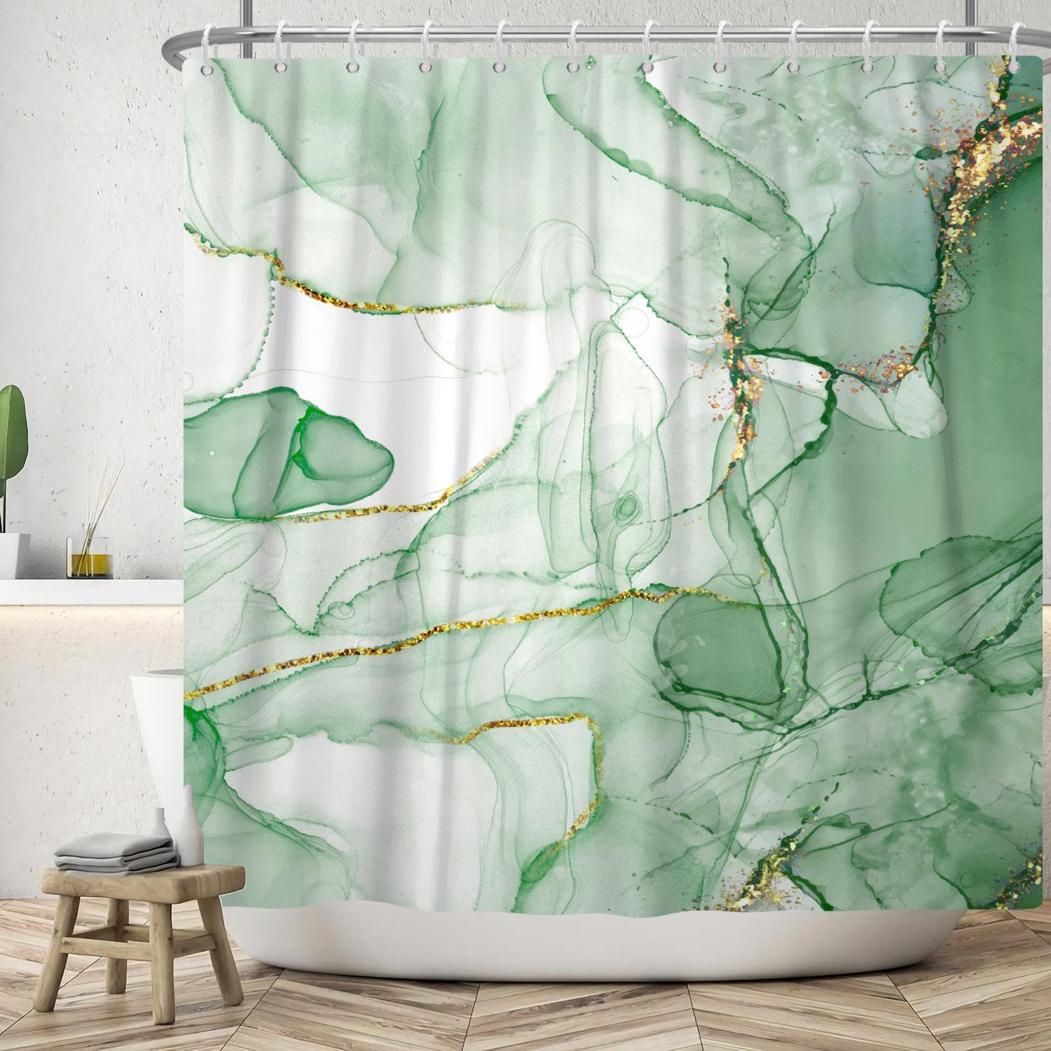 Forest-style Fresh Bathroom Shower Curtains Green Forest Deer Decor Bathroom Waterproof Curtain With Hooks Polyester Curtains W90cm x H180cm
Forest-style Fresh Bathroom Shower Curtains Green Forest Deer Decor Bathroom Waterproof Curtain With Hooks Polyester Curtains W90cm x H180cm