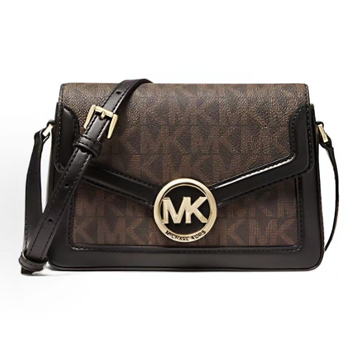 Michael Kors MK Jessie Classic Monogram Color-Block Flap Commuter Elegant Gold Logo Coated Canvas Crossbody Shoulder Bag Women Bags 38T1CI6C1B-292 Basic Set (Bag+Dust Bag)
Michael Kors MK Jessie Classic Monogram Color-Block Flap Commuter Elegant Gold Logo Coated Canvas Crossbody Shoulder Bag Women Bags 38T1CI6C1B-292 Basic Set (Bag+Dust Bag)