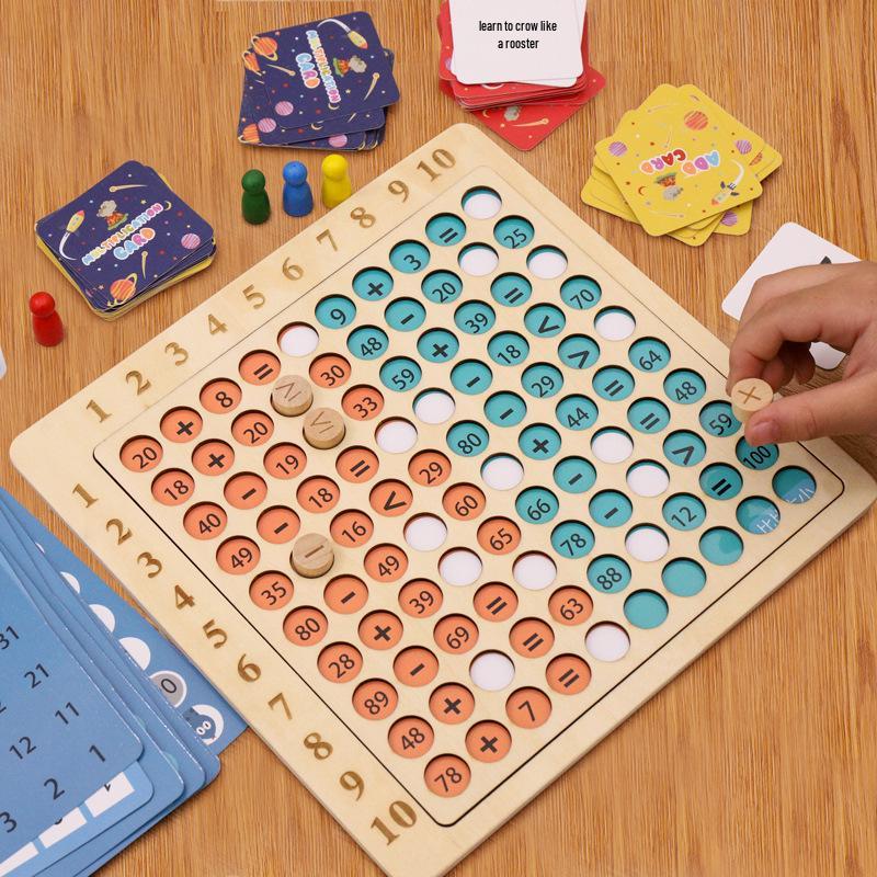Cross-Border Educational Math Board: Addition, Subtraction, Multiplication & Division Interactive Toy for Kids
Cross-Border Educational Math Board: Addition, Subtraction, Multiplication & Division Interactive Toy for Kids
